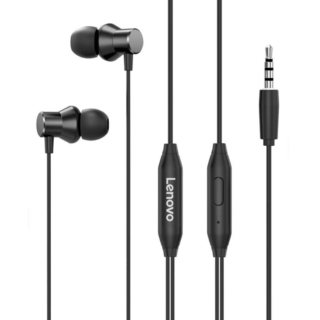 Auriculares Manos Libres Lenovo HF130 Stereo 3.5mm Negro
