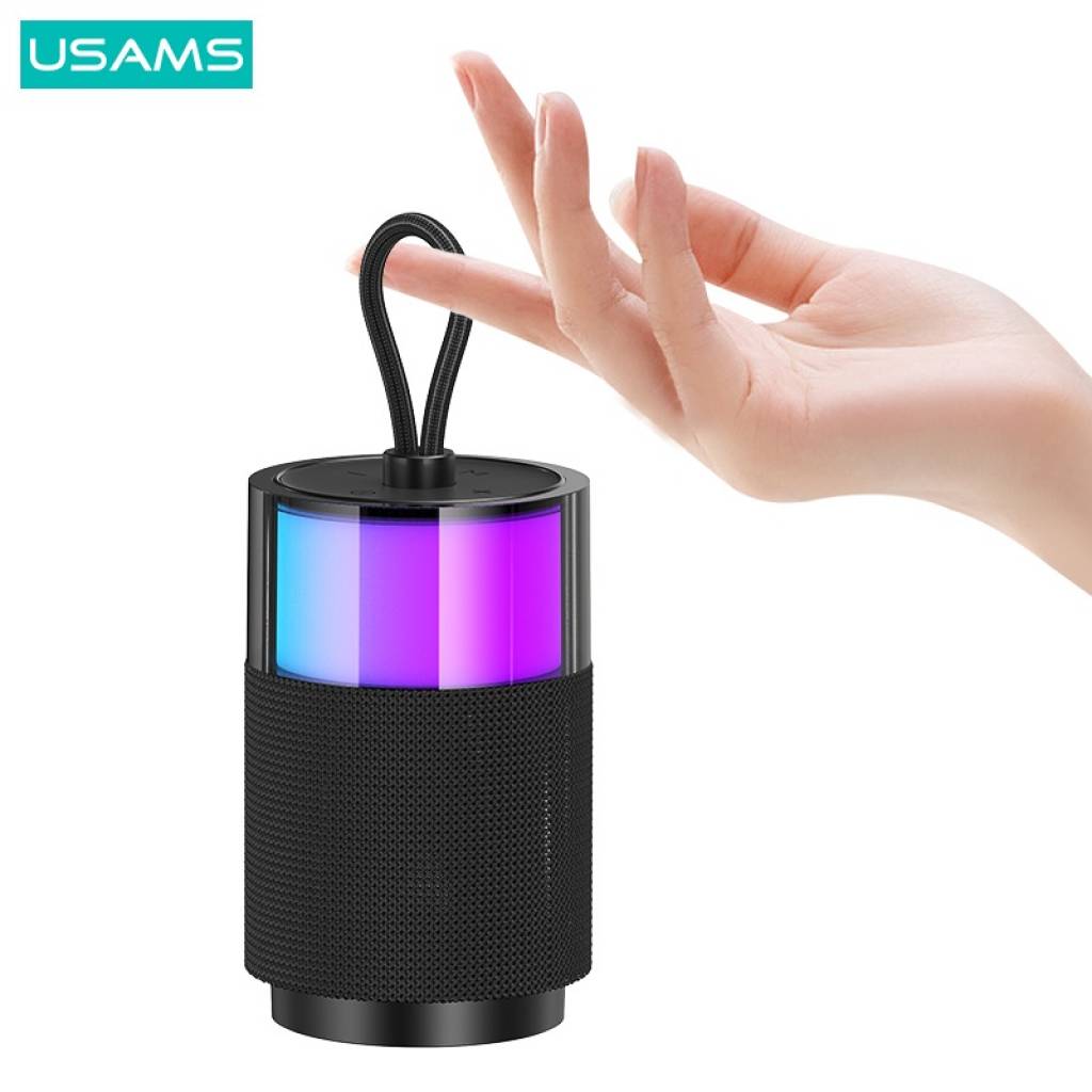 Parlante Bluetooth Con cordón YIN Series Negro USAMS YX012