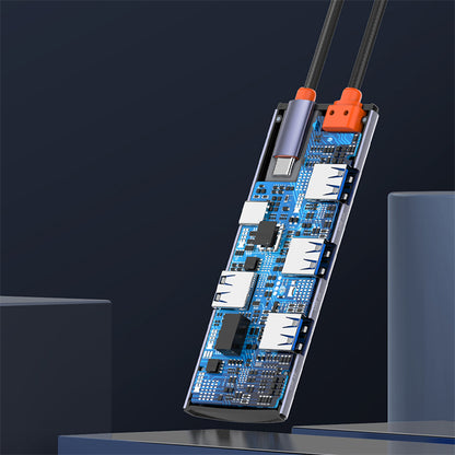 HUB Adaptador 5 en 1 Tipo C USB C + 4 USB 3.0 LDNIO DS-15U