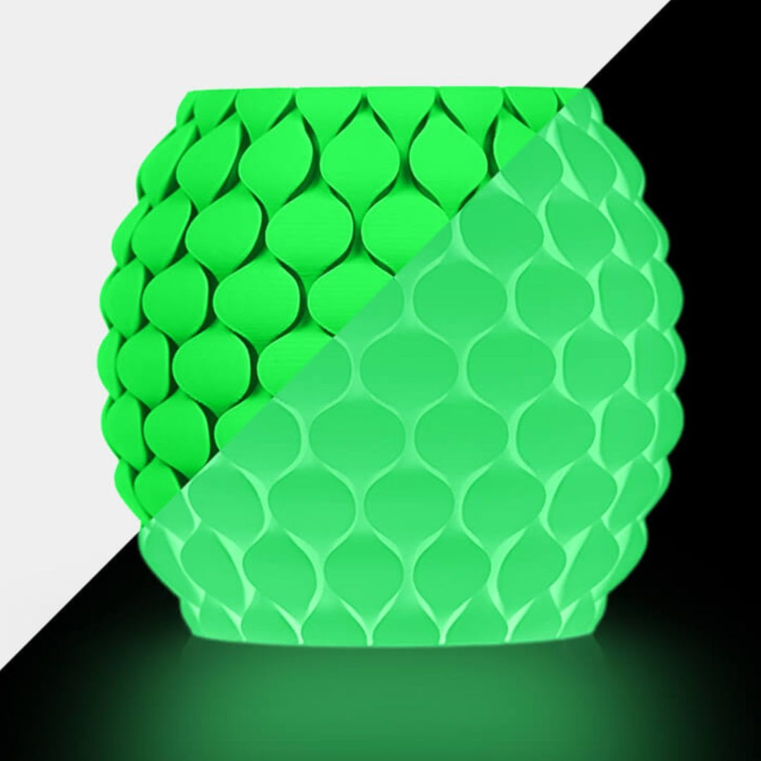 Filamento 3D SUNLU PETG Fosforescente - Brilla en la Oscuridad 1kg 1.75mm