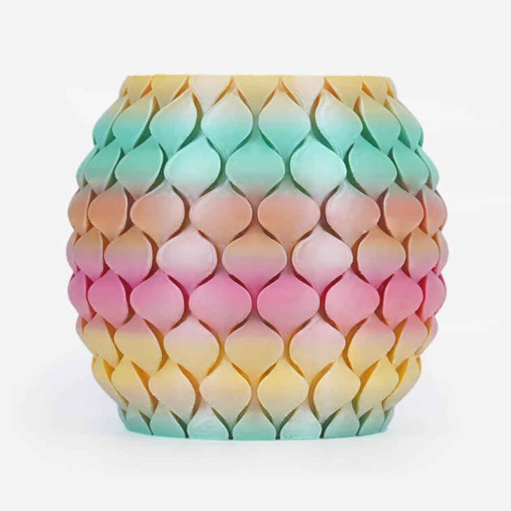 Filamento 3D SUNLU Silk PLA+ Rainbow 1kg - Acabado Seda Multicolor