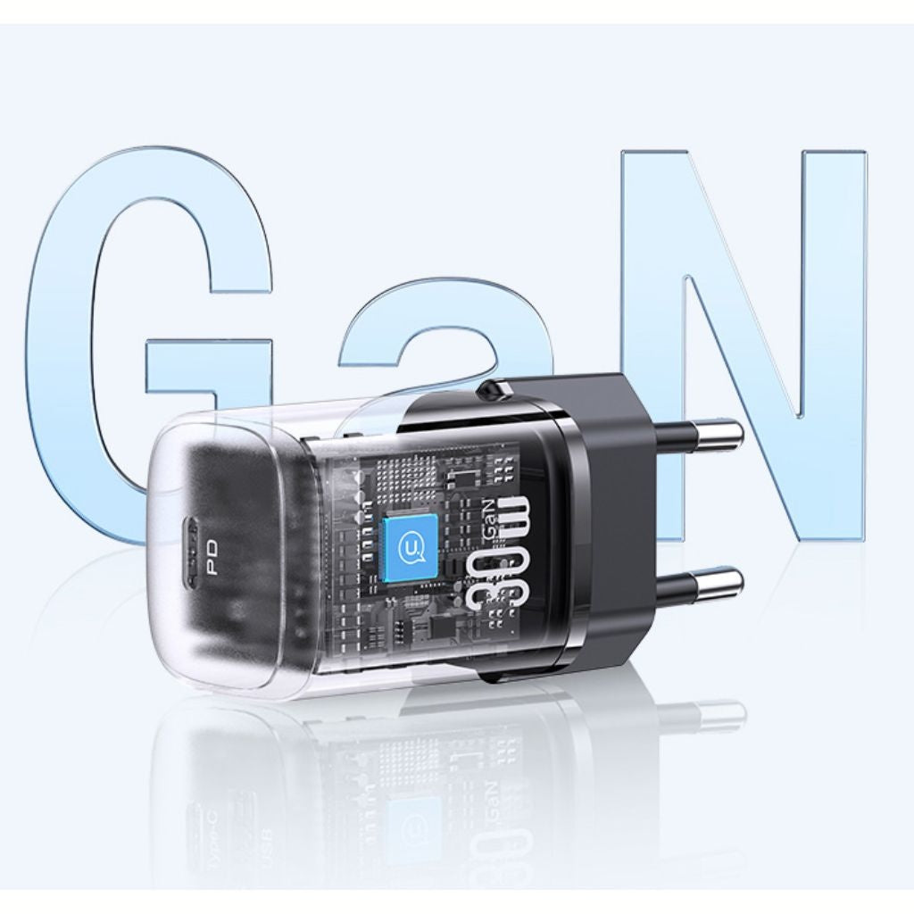 Cargador de Pared USAMS GaN - Carga Rápida 30W