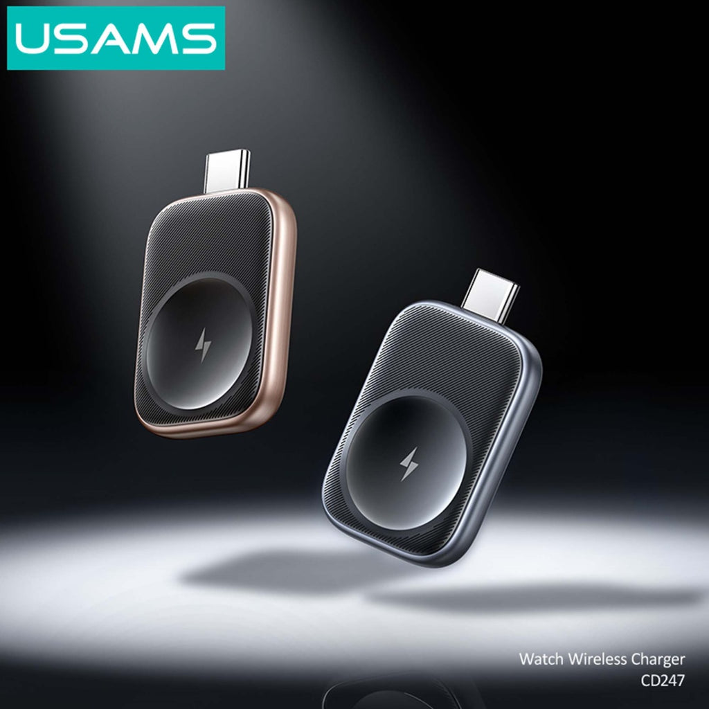 Cargador Inalámbrico Apple Watch USAMS - Ultra Portátil Tipo C