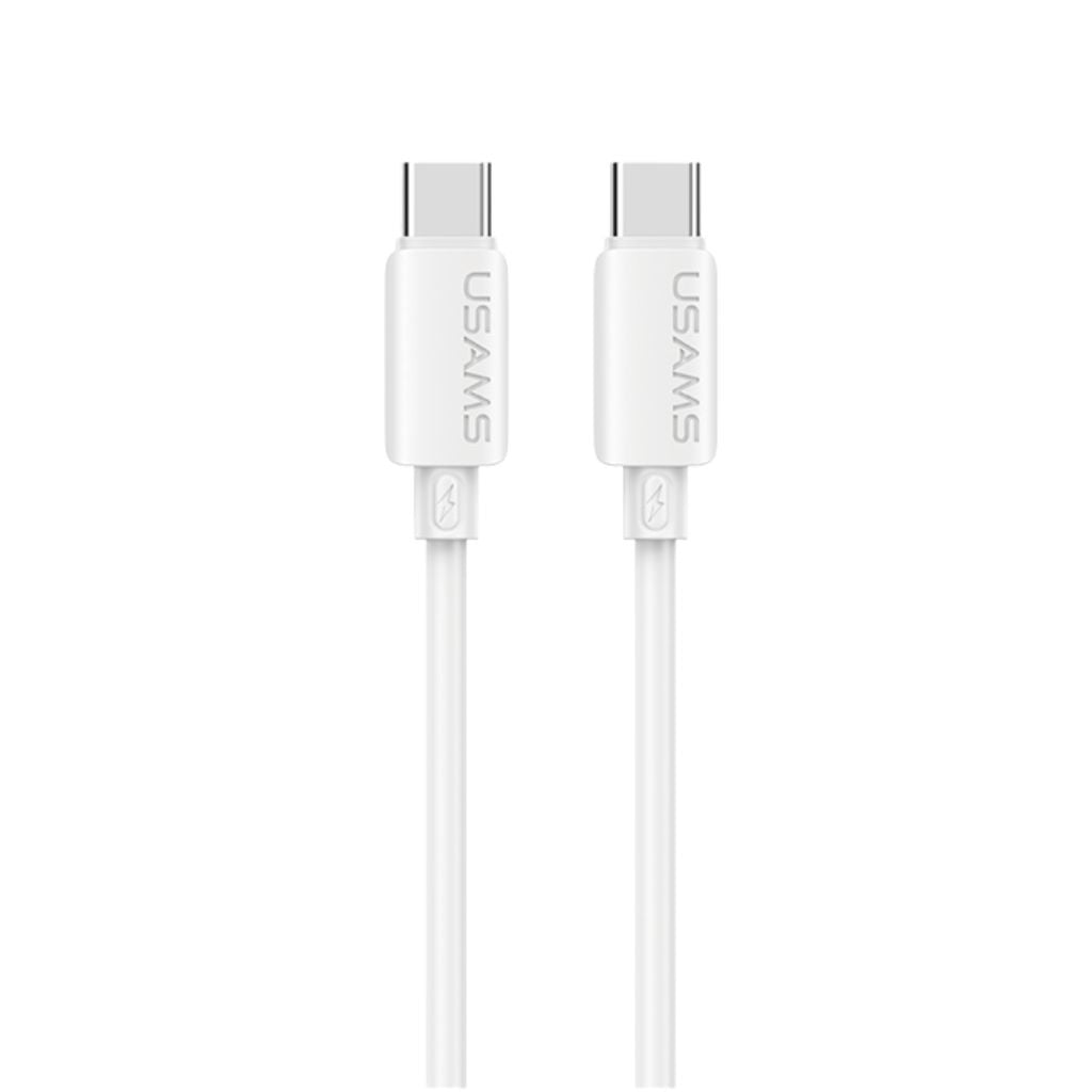 Cable USB-C a USB-C USAMS U98 - Carga Rápida 60W de Silicona
