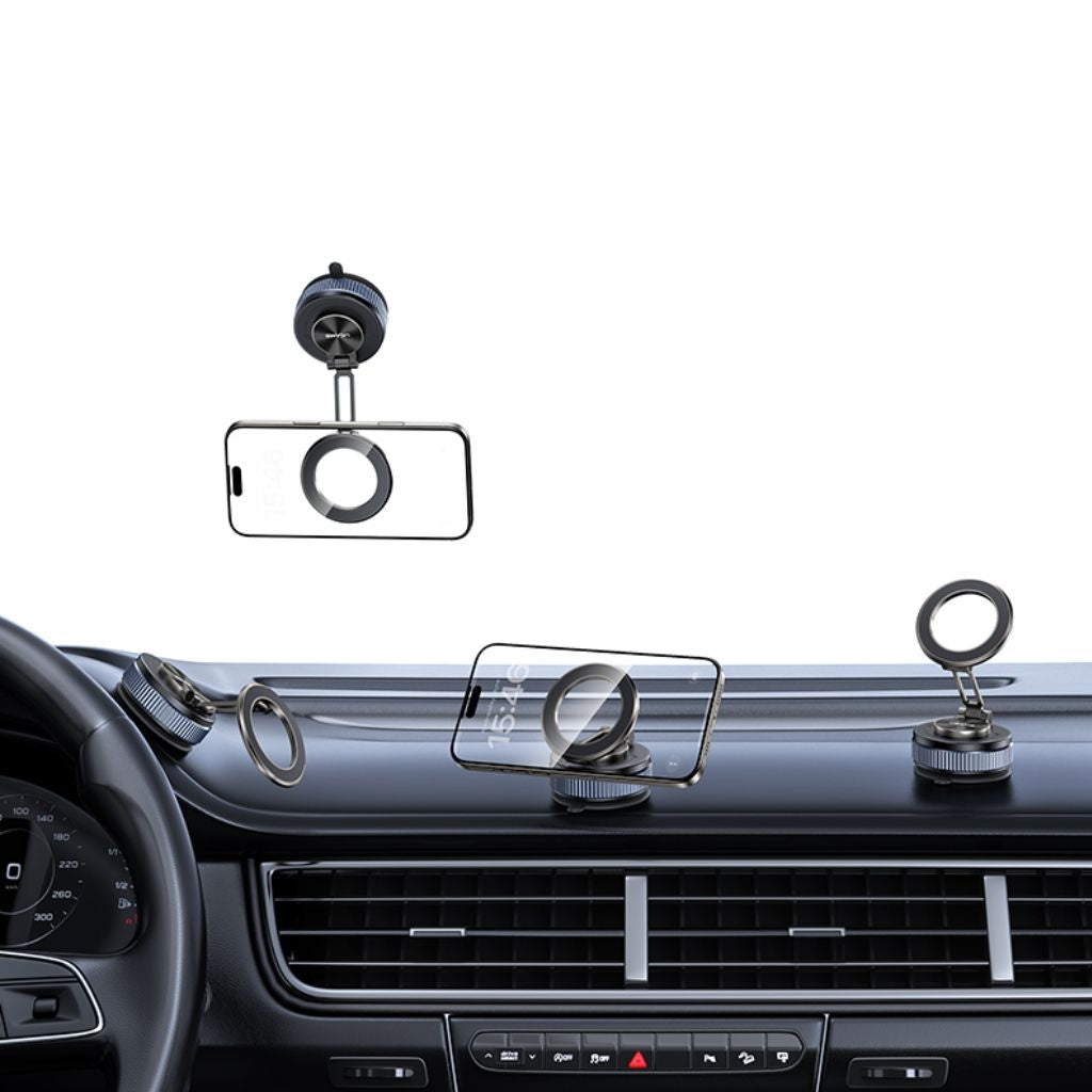 Soporte Magnético USAMS - Base de Succión Extrafuerte