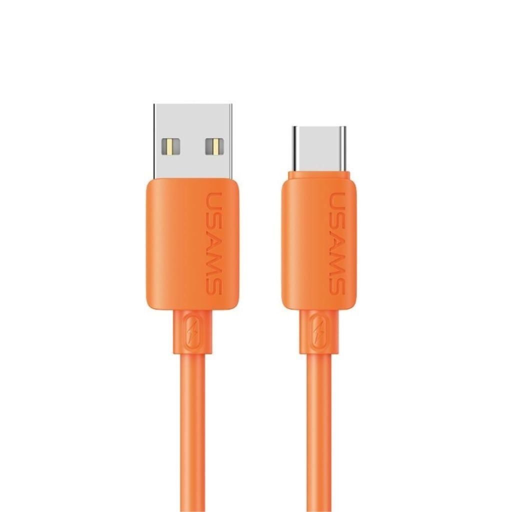 Cable USB-A a USB-C USAMS U98 - Silicona Suave y Carga Rápida 3A