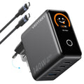 Cargador de Viaje Vention GaN - Carga Rápida 100W 4 Puertos