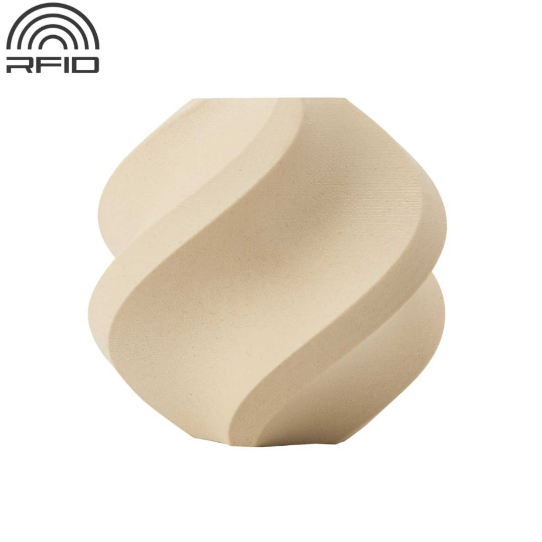 Filamento 3D Bambu Lab PLA Madera 1kg - Acabado Texturizado Realista