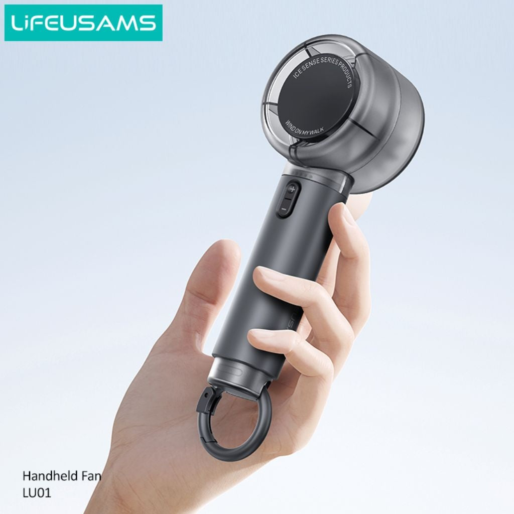 Ventilador Portátil USAMS - Batería 2000mAh con Soporte