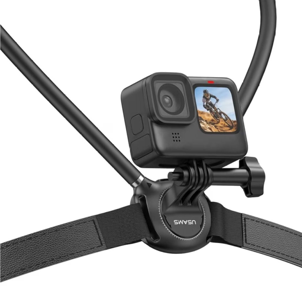 Soporte de Cuello para Cámara USAMS JOY01 - Captura POV 360°
