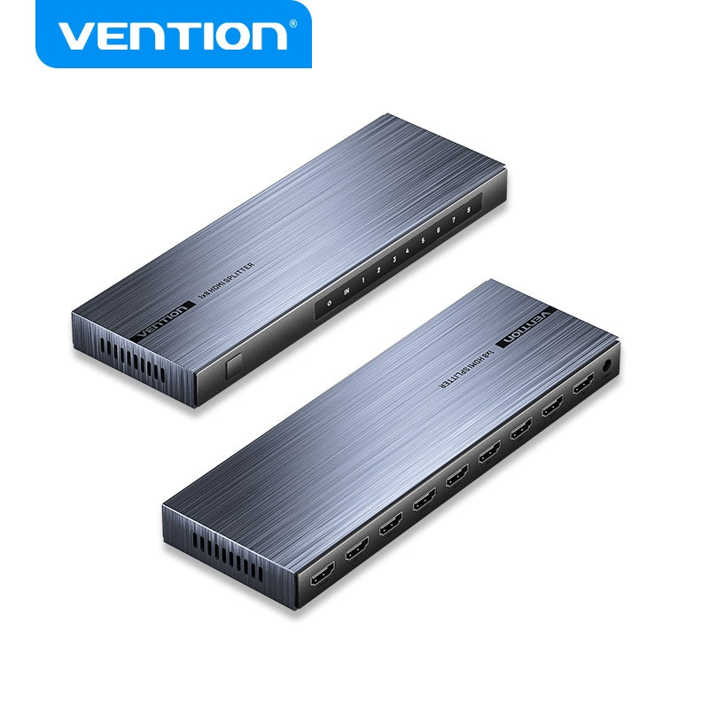 Divisor HDMI Vention 1x8 4K - Duplicación en 8 Pantallas
