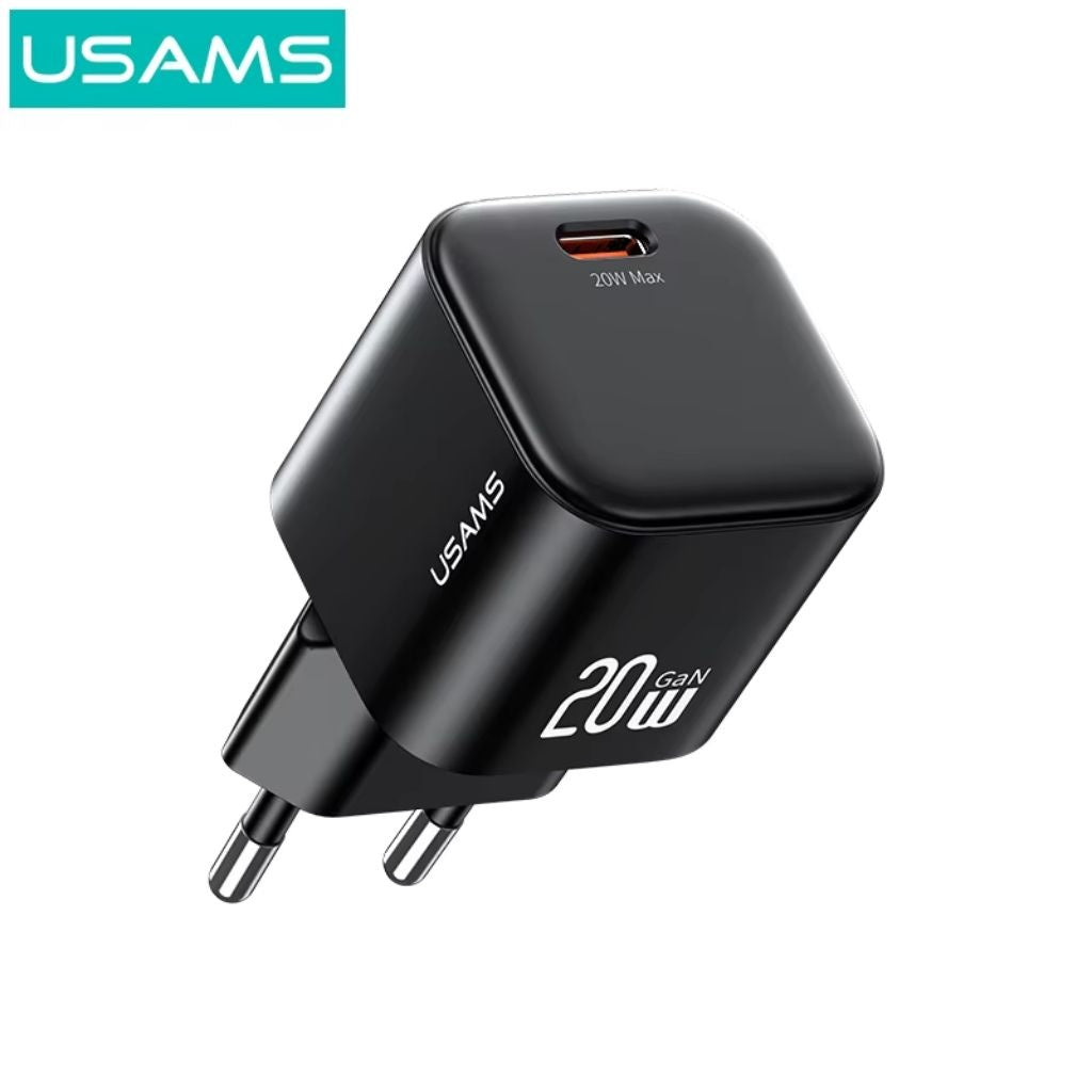 Cargador de Pared USAMS GaN - Carga Rápida 20W