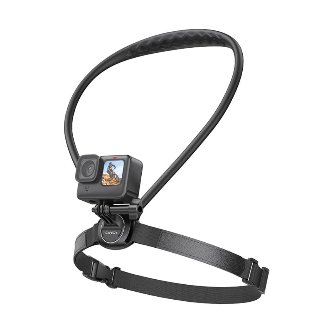 Soporte de Cuello para Cámara USAMS JOY01 - Captura POV 360°