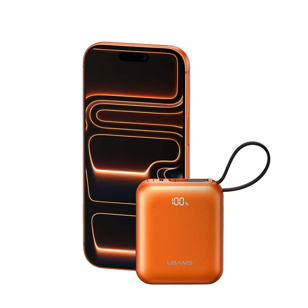 Power Bank USAMS 10000mAh - Carga Rápida 20W