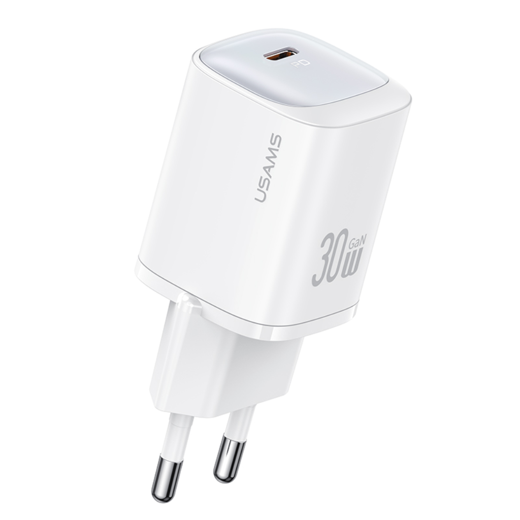 Cargador de Pared USAMS GaN - Carga Rápida 30W