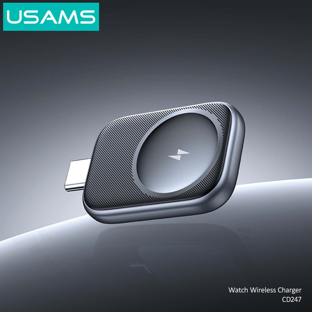 Cargador Inalámbrico Apple Watch USAMS - Ultra Portátil Tipo C