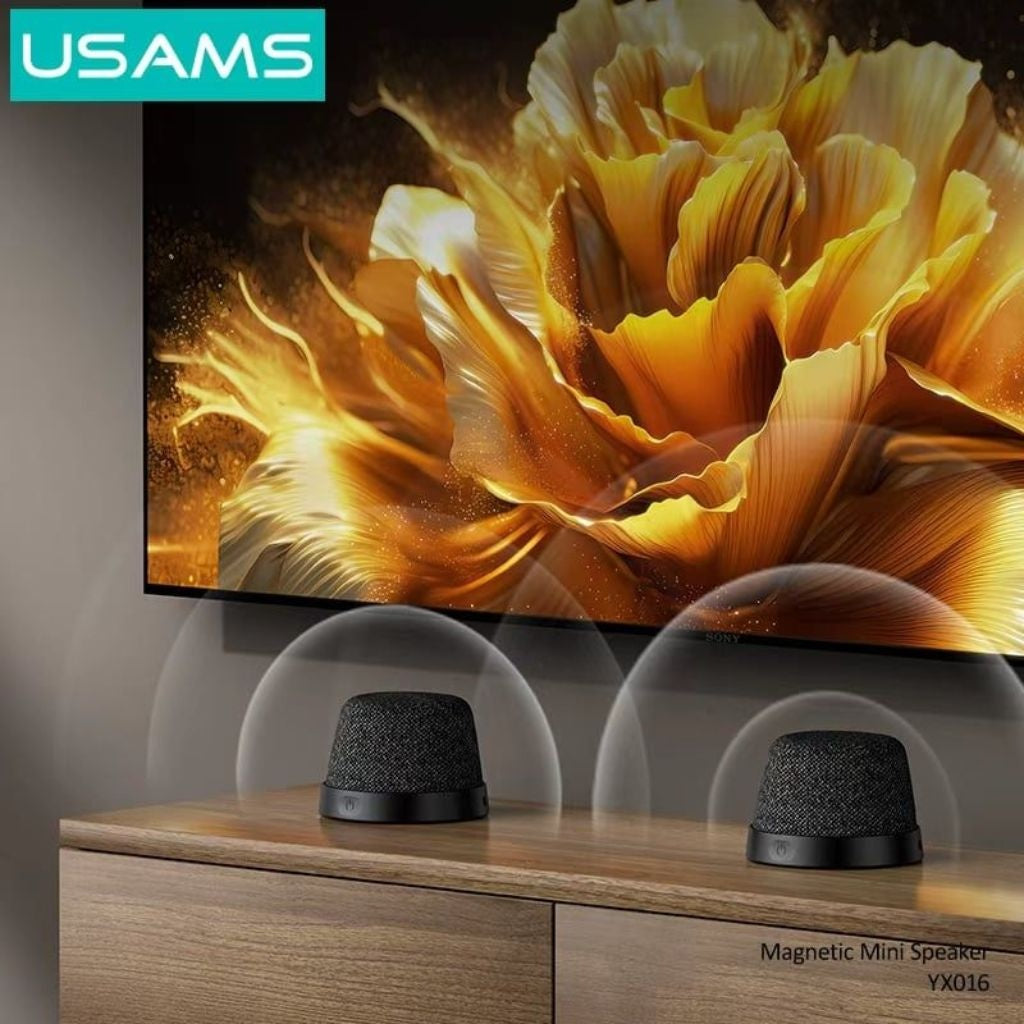 Parlante Bluetooth Magnético USAMS - Función Soporte y TWS