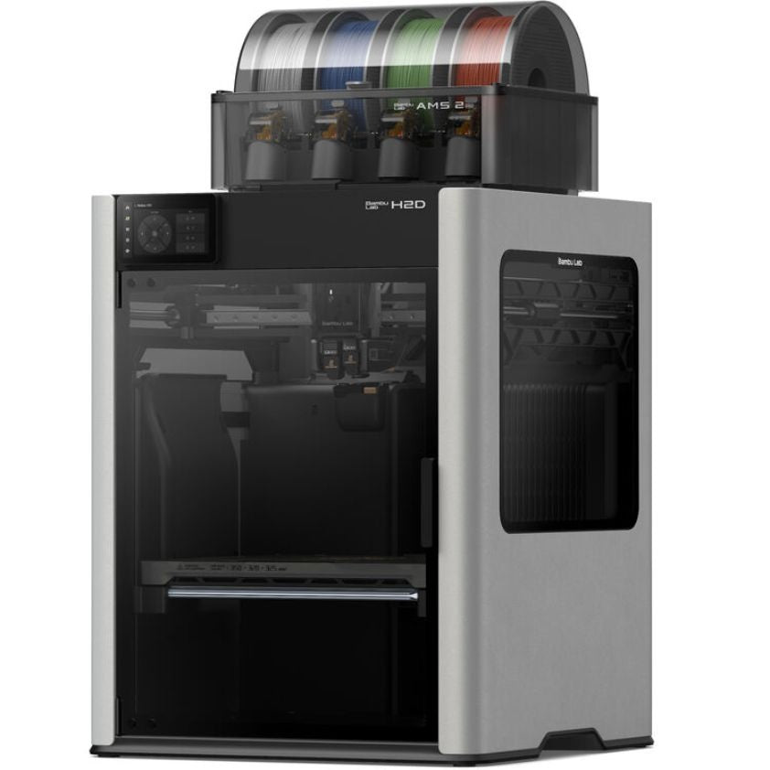 Impresora 3D Bambu Lab H2D Combo con AMS 2 Pro - Doble Extrusor Multicolor