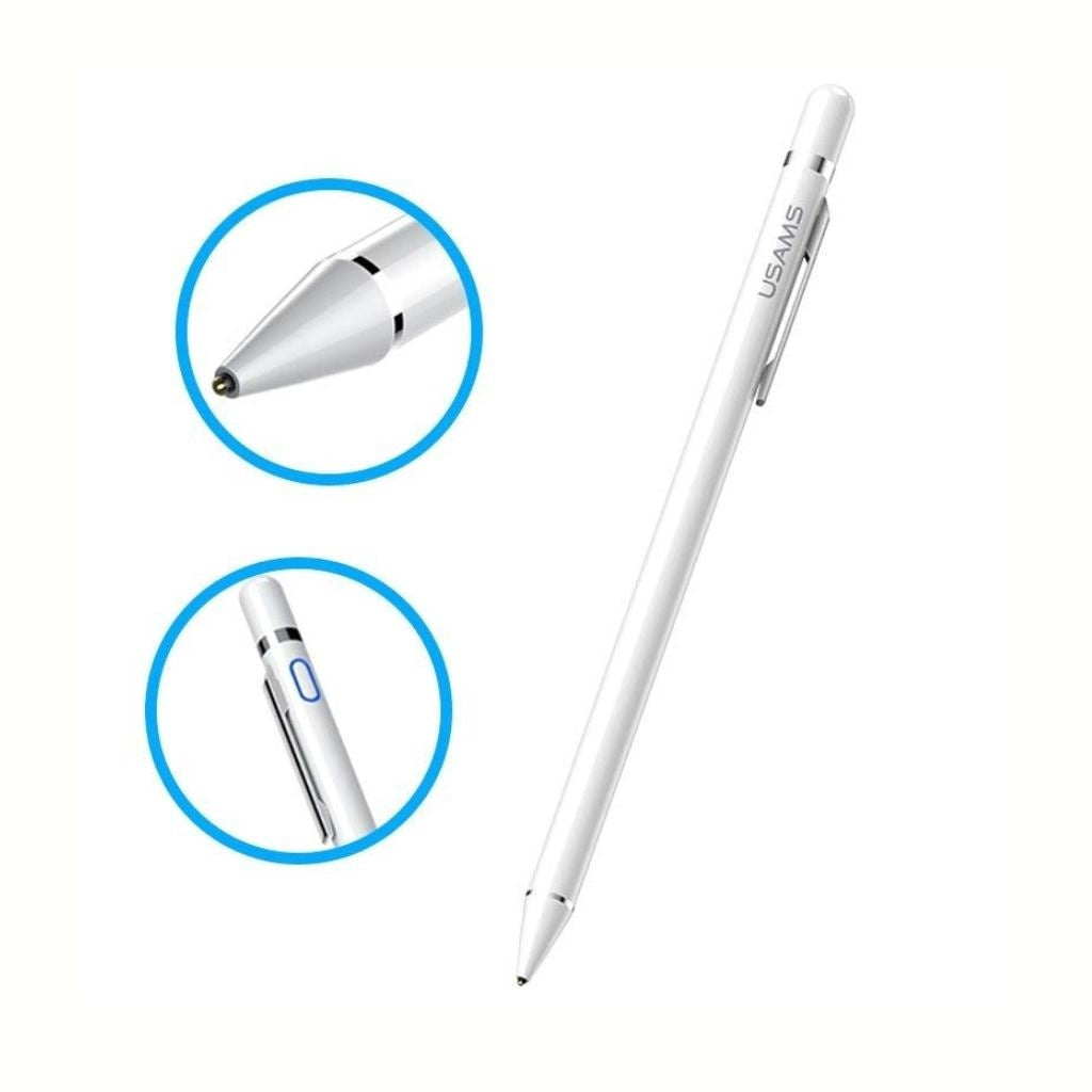 Lápiz Capacitivo Activo USAMS ZB057 - 10 Horas de Autonomía y Alta Precisión