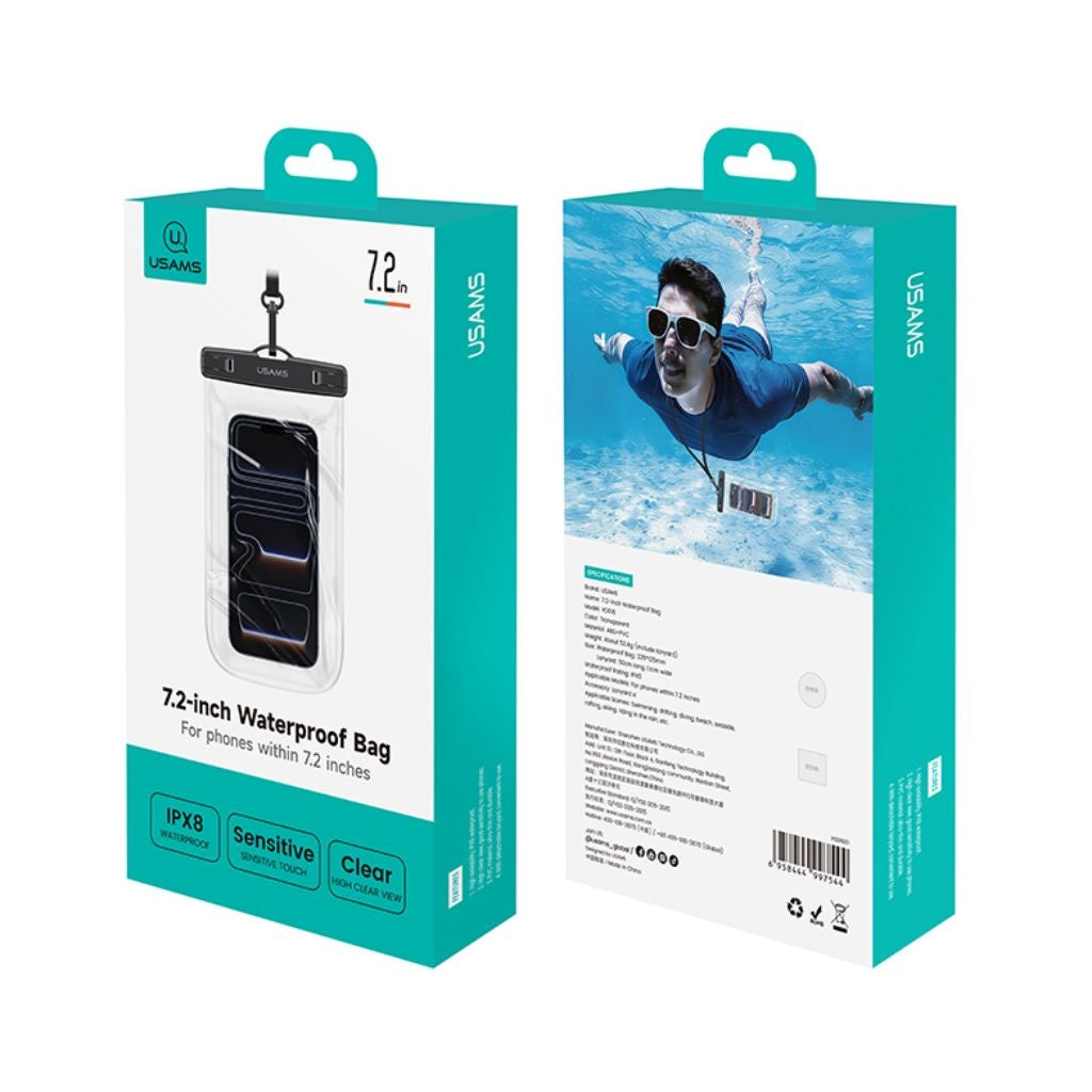 Funda Impermeable USAMS 7.2" - Protección Sumergible IPX8
