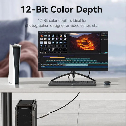 Adaptador DisplayPort a HDMI Vention - Resolución Ultra HD 8K