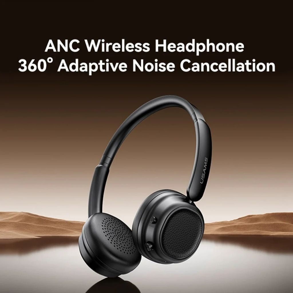 Auriculares Bluetooth USAMS SR01 - Cancelación Activa de Ruido