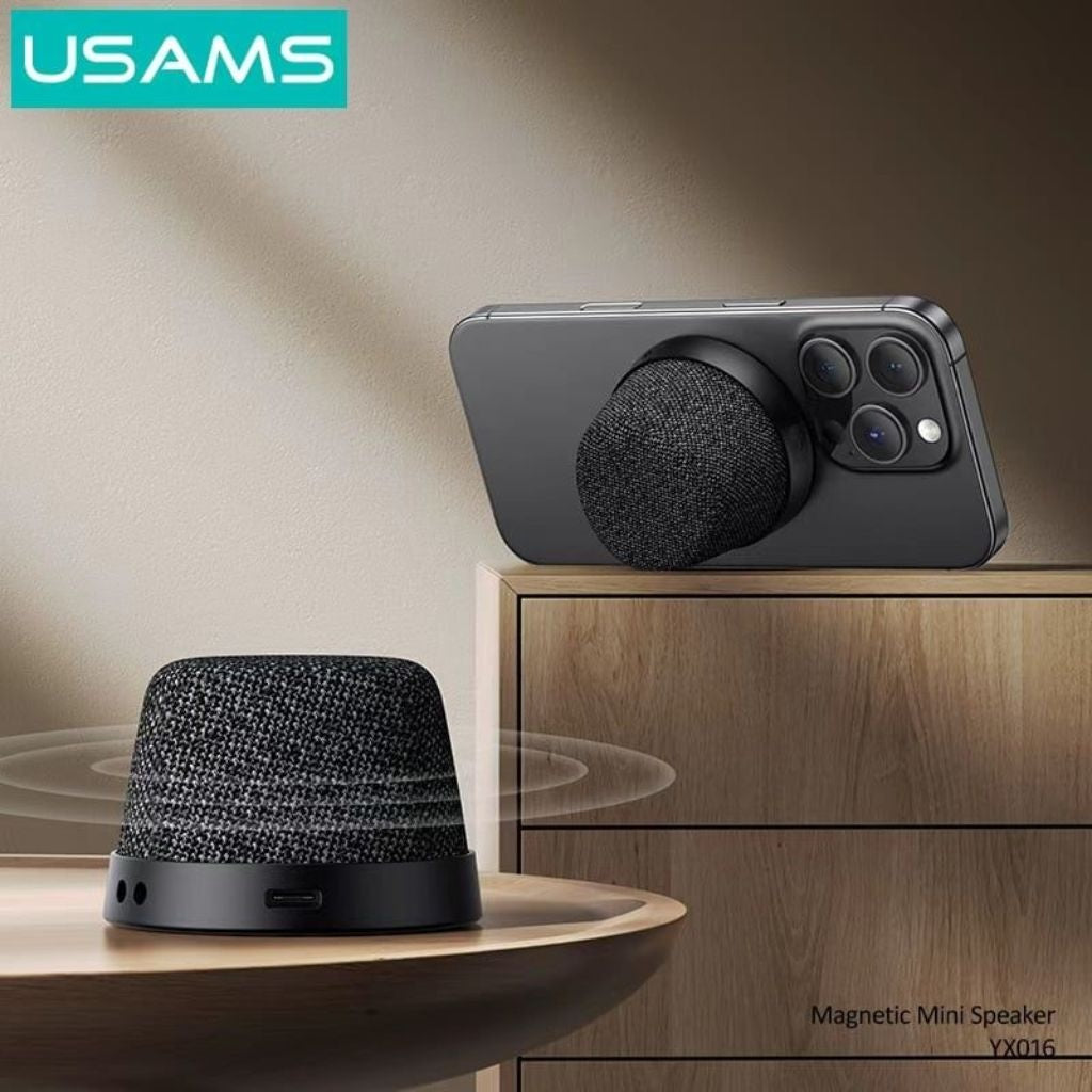 Parlante Bluetooth Magnético USAMS - Función Soporte y TWS