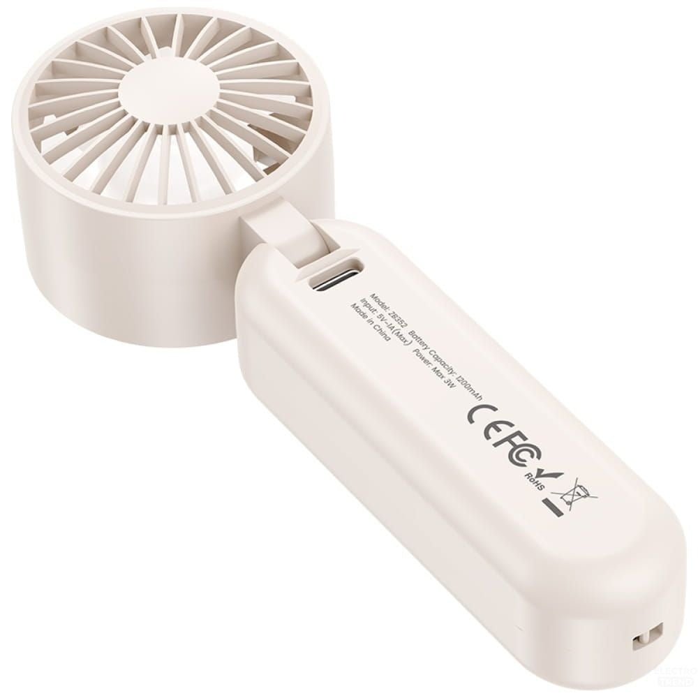 Mini Ventilador Plegable USAMS - Batería 1200mAh y Pantalla Digital