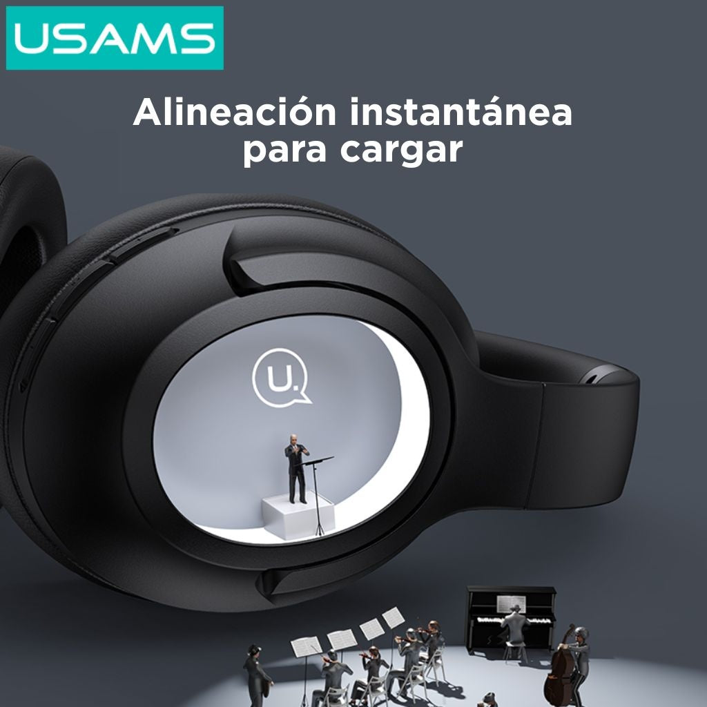 Auriculares Bluetooth USAMS YJ Series - Batería de 40 Horas