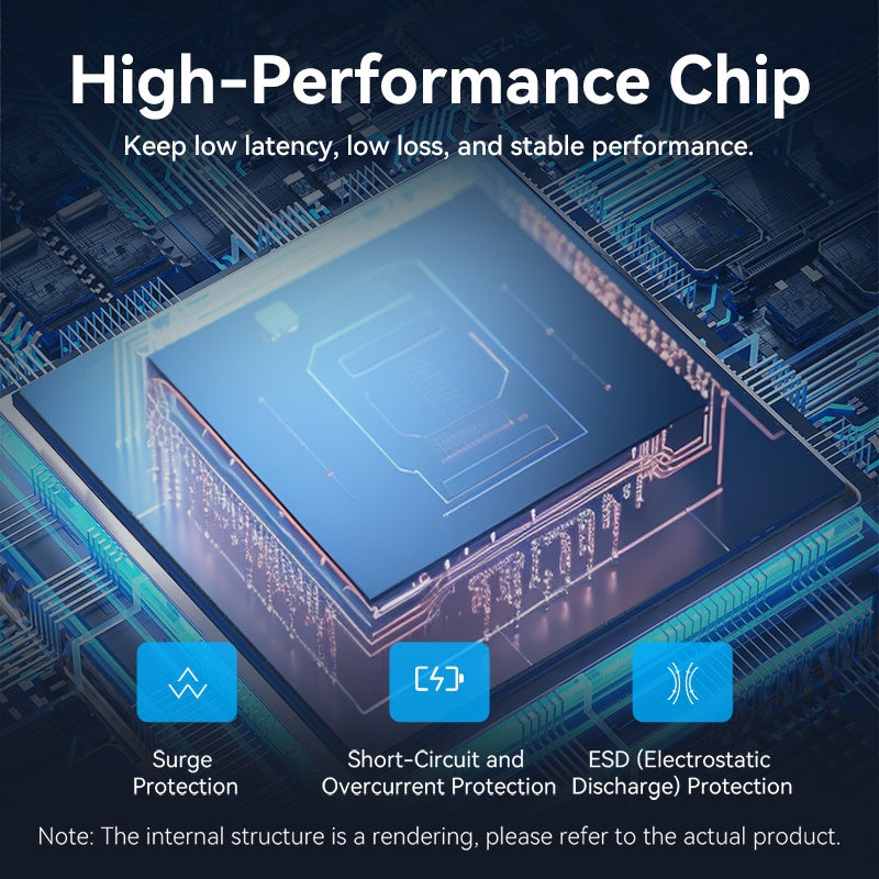 Gabinete SSD M.2 NVMe Vention USB4 - Transferencia 40Gbps