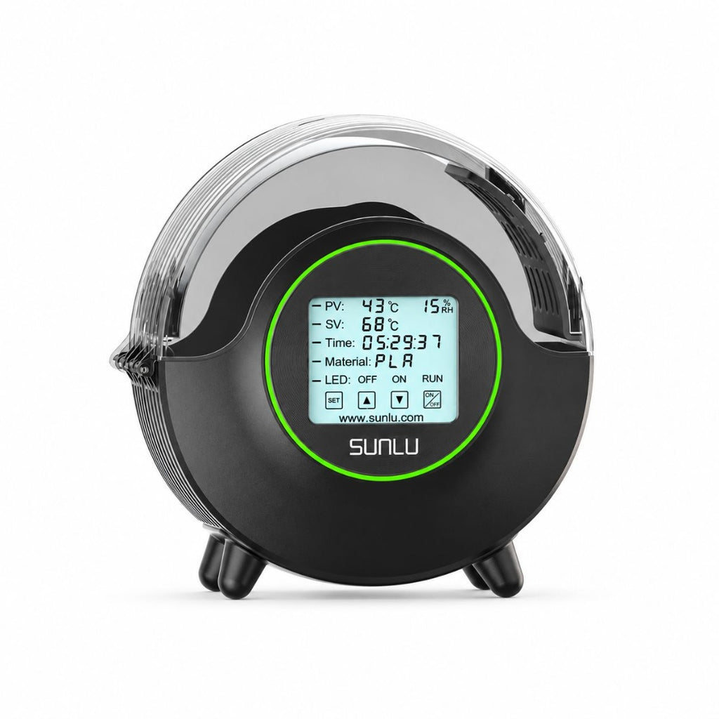 Secador de Filamento SUNLU S2 - Calentamiento 360° y Monitoreo de Humedad