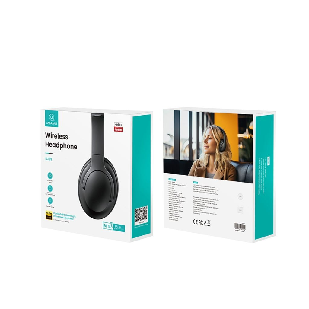 Auriculares Bluetooth USAMS YJ Series - Batería de 40 Horas