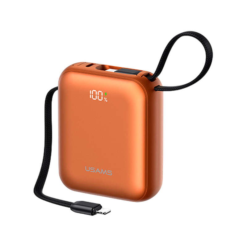Power Bank USAMS 10000mAh - Carga Rápida 20W