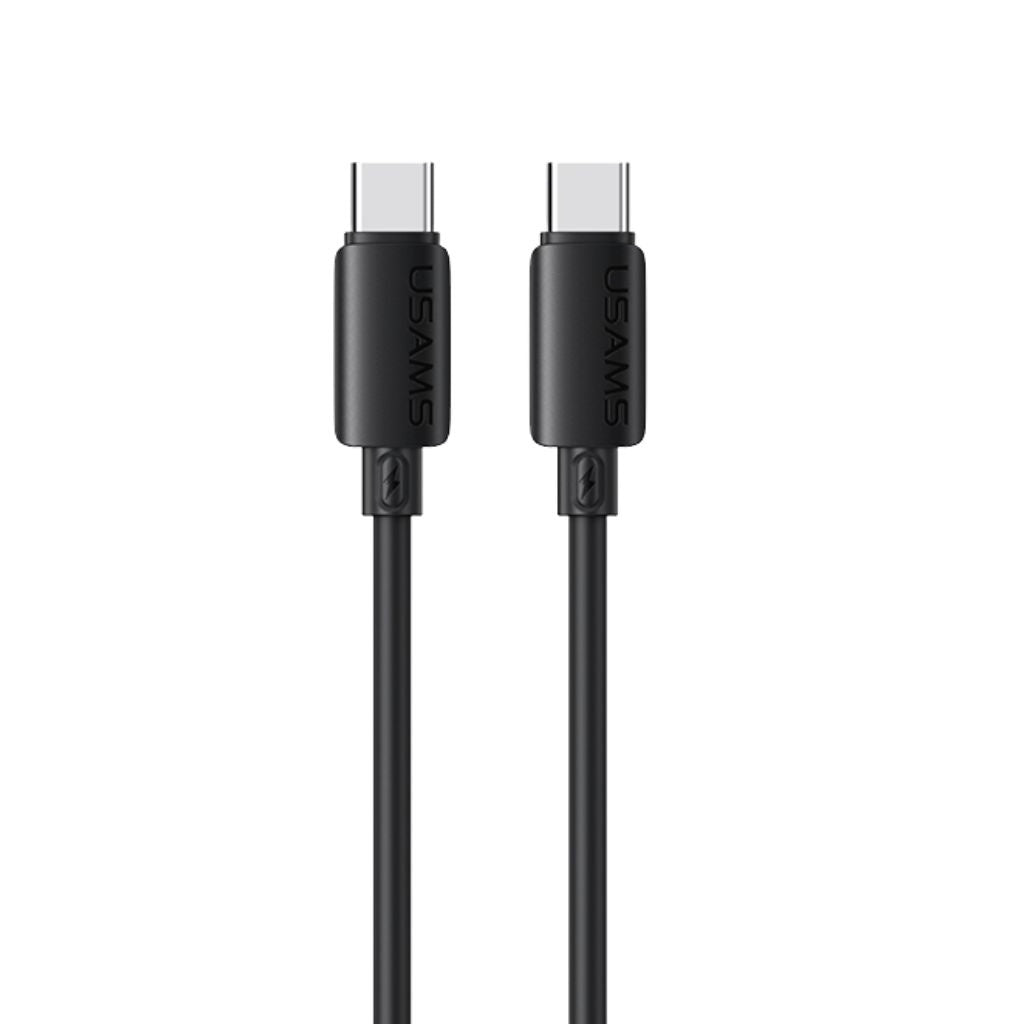 Cable USB-C a USB-C USAMS U98 - Carga Rápida 60W de Silicona
