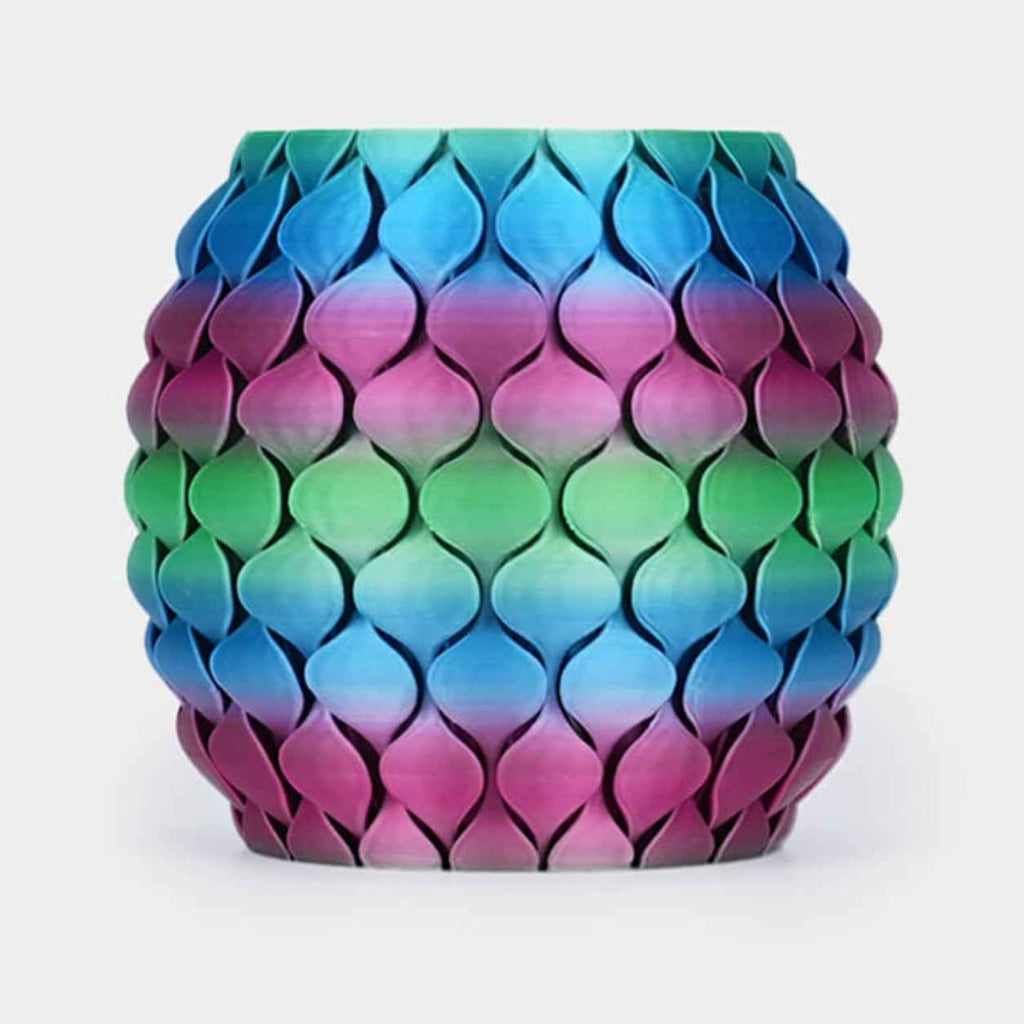 Filamento 3D SUNLU Silk PLA+ Rainbow 1kg - Acabado Seda Multicolor