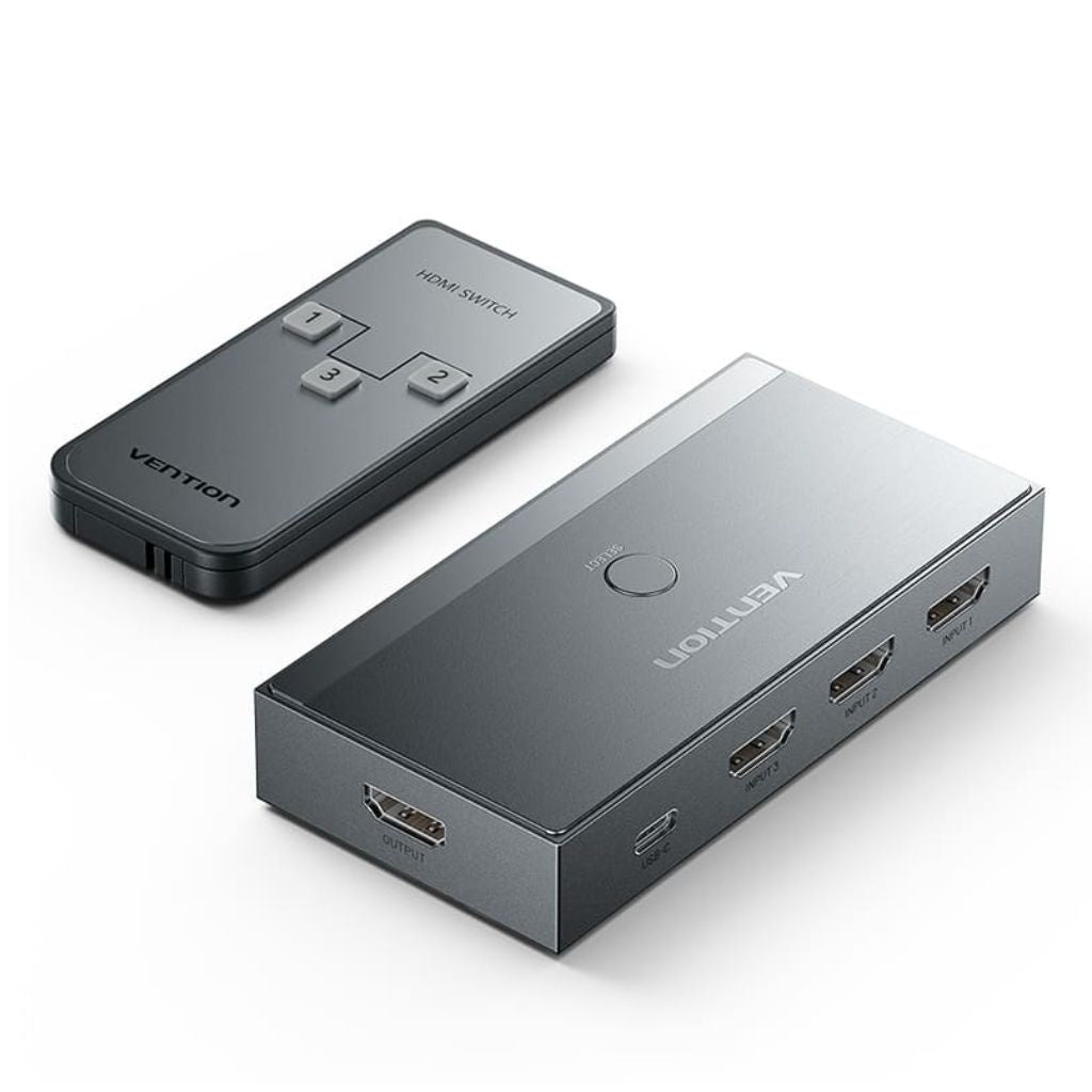 Switch HDMI Vention 3 en 1 - Resolución 8K 60Hz