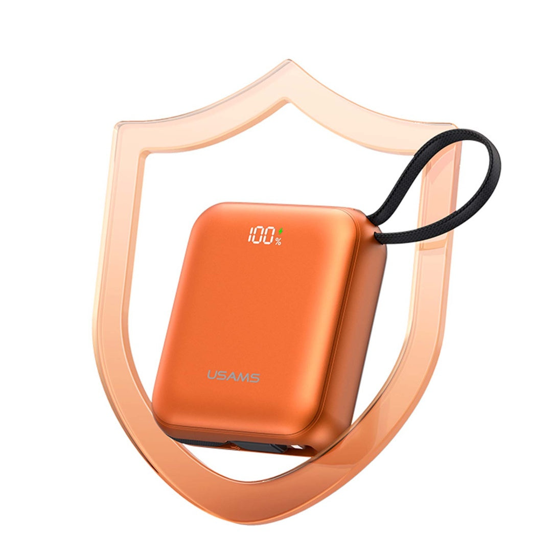 Power Bank USAMS 10000mAh - Carga Rápida 20W