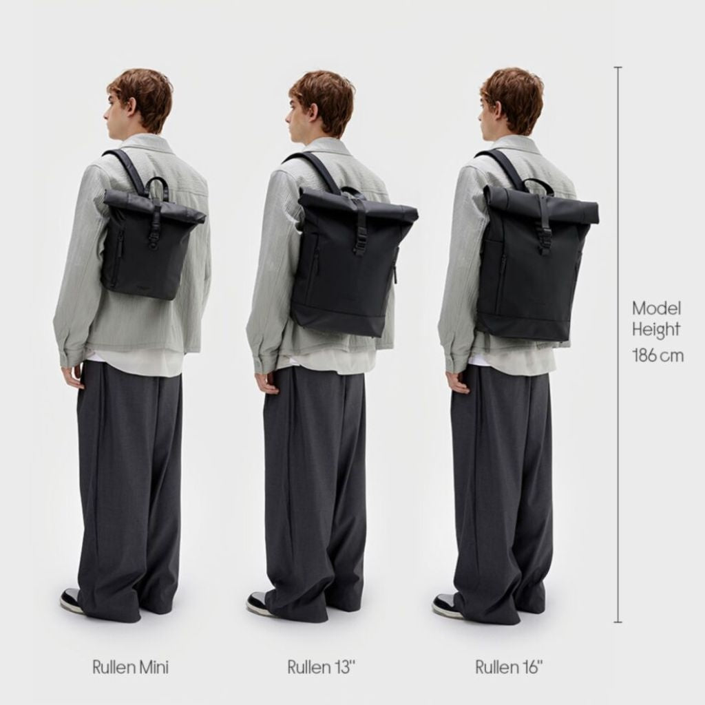 Mochila Gaston Luga Rullen - Impermeable & Laptop 13"