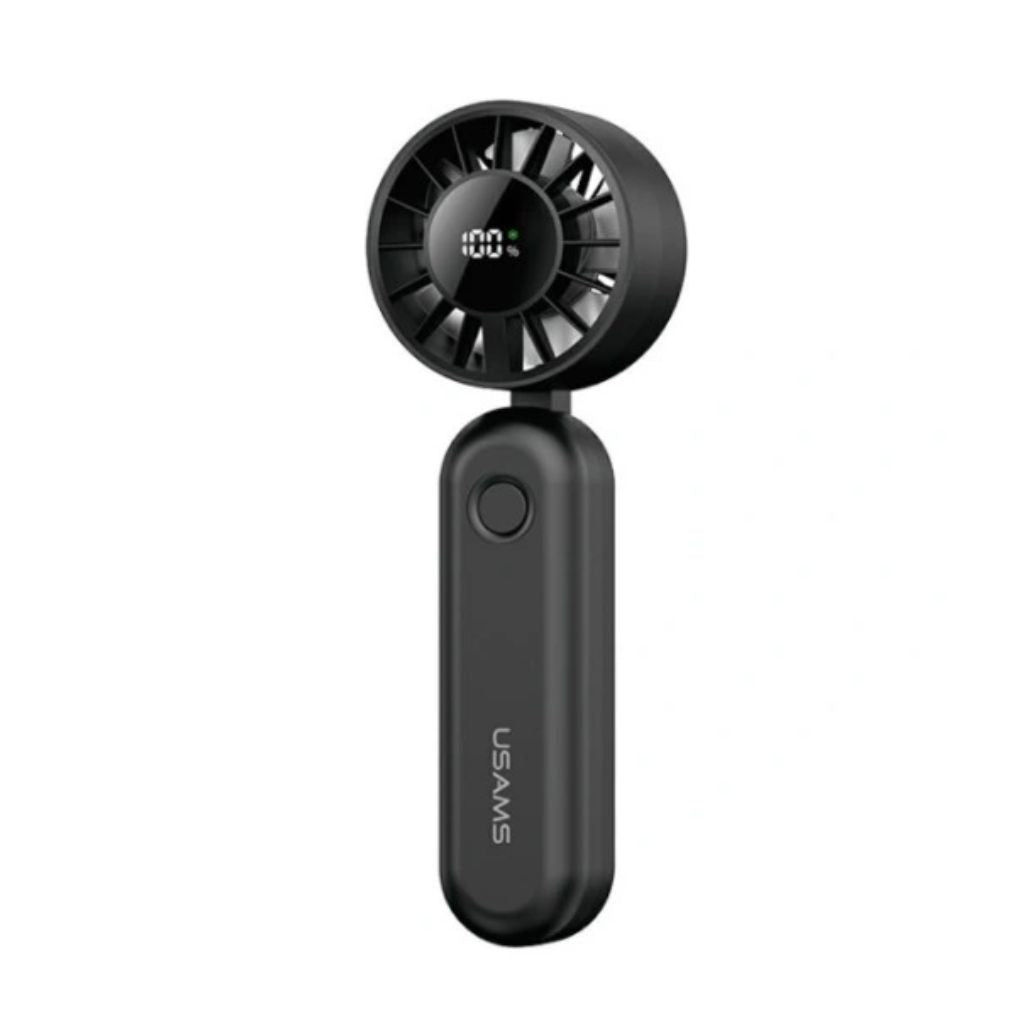Mini Ventilador Plegable USAMS - Batería 1200mAh y Pantalla Digital