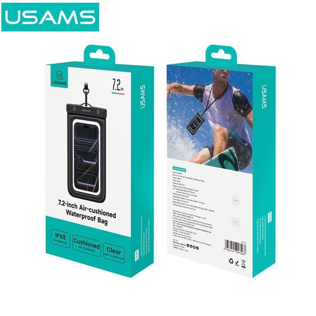 Funda Acuática USAMS 7.2" - Flotante e Impermeable IPX8