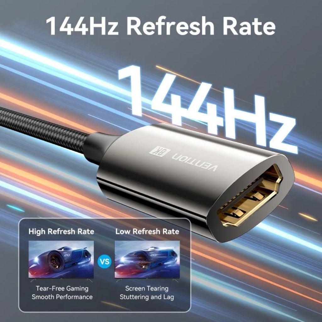 Adaptador DisplayPort a HDMI Vention - Resolución Ultra HD 8K