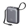 Power Bank USAMS CD261 PB86 10000mAh 35W con Cables Integrados