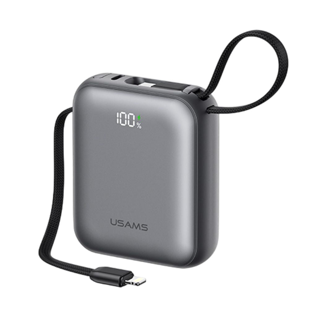 Power Bank USAMS 10000mAh - Carga Rápida 20W