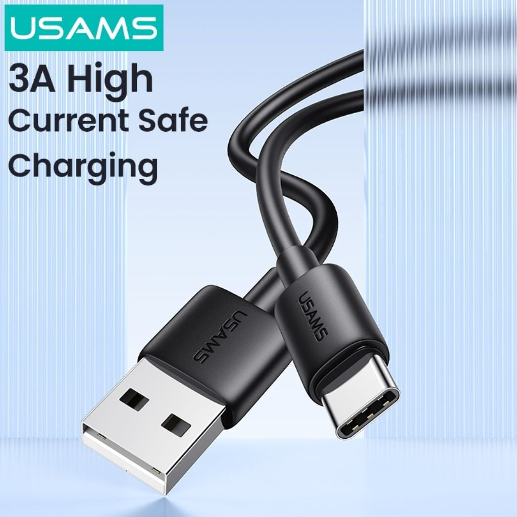 Cable Tipo C USAMS 1 Metro - Carga Rápida 18W