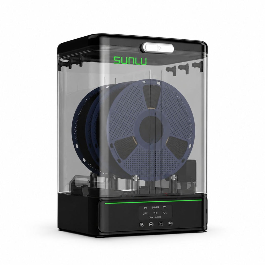 Secador de Filamento SUNLU SP2 - 2 en 1 con Caja de Almacenamiento Sellada
