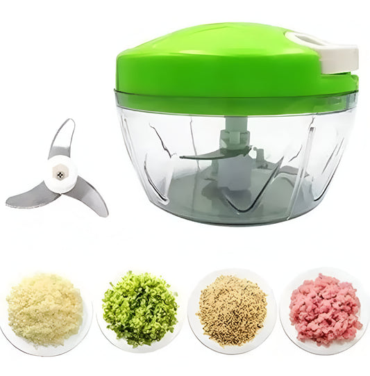 Mini Procesadora Manual, Triturador A Cuerda