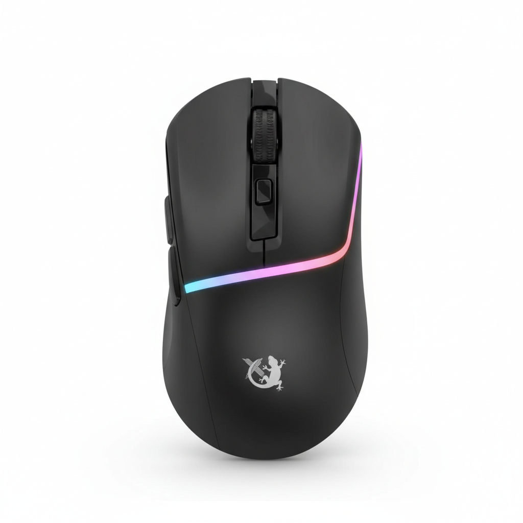 Mouse Gamer X-Lizzard Dual Mode - Iluminación RGB
