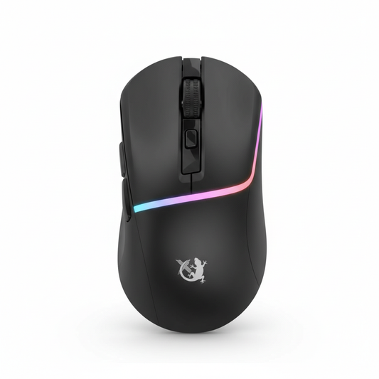 Mouse Gamer Dual mode XZZ-MO-04 Inalámbrico/Cableado RGB X-Lizzard