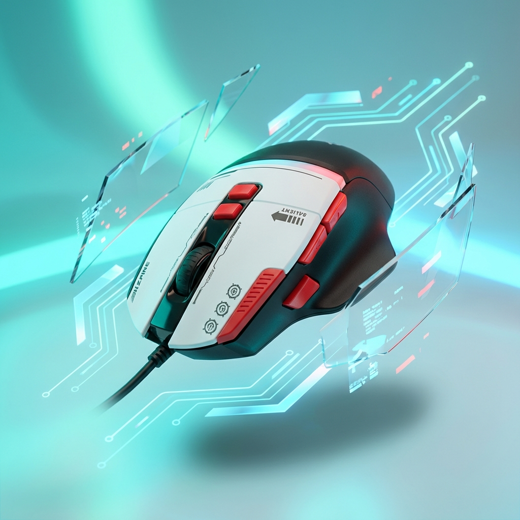 Mouse Gamer X-Lizzard XZZ-MO-05 - Precisión 7200 DPI
