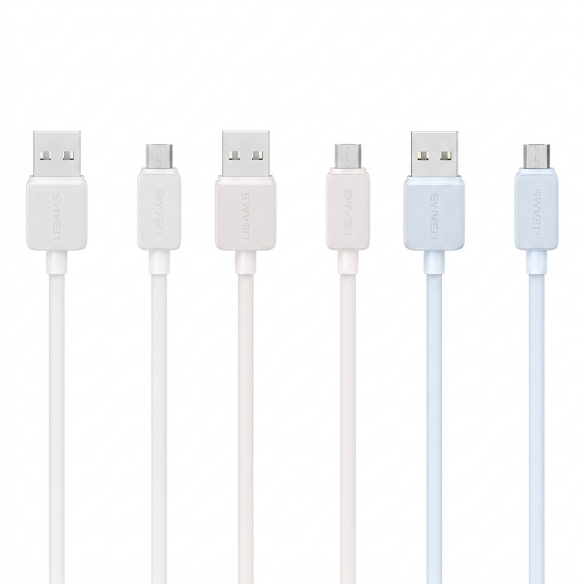 Cable USB-A a Micro USB USAMS 3m - Máximo Alcance y Carga Rápida